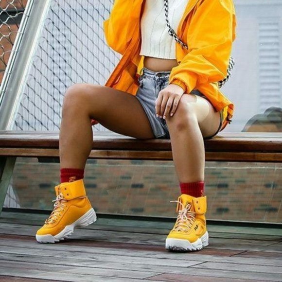 FILA High Top Boot Sneakers - Picture 8 of 8